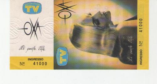 1991 e 1992 località varie Anna Oxa