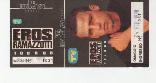 Località varie Eros Ramazzotti