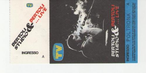 Pierangelo Bertoli 18 aprile 1989 Teatro Orfeo