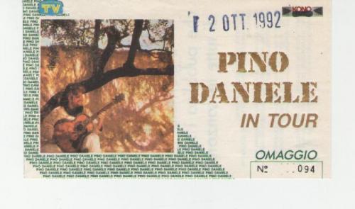 Pino Daniele Milano 2 ottobre 1992