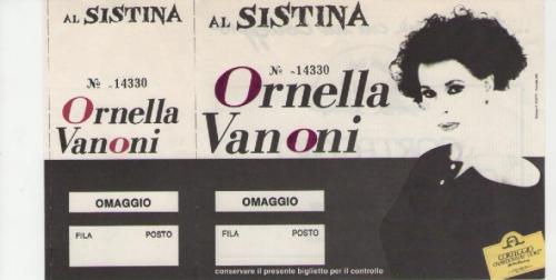Ornella Vanoni anni 80 e 90 località varie (1)